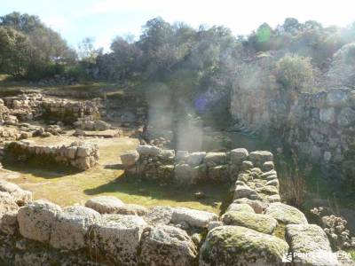 Ciudad de Vascos-Dolmen de Azután;escalada madrid zapatillas senderismo calzado senderismo